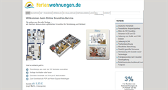 Desktop Screenshot of ferienwohnungen.grundriss.com