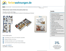 Tablet Screenshot of ferienwohnungen.grundriss.com